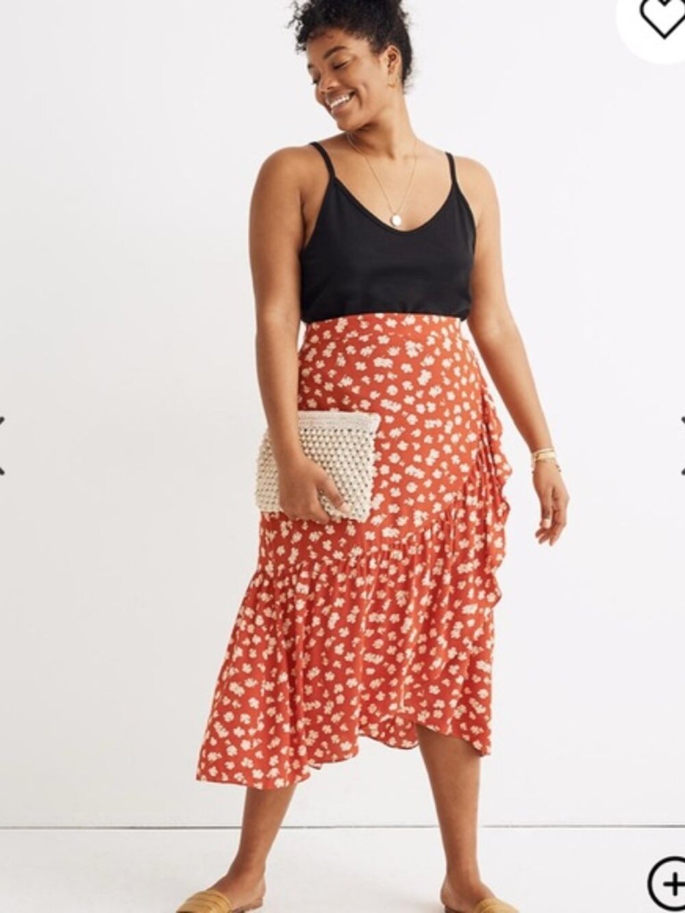 Madewell Skirt | Size 12 | Floral